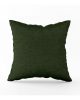DUO ACCESSORIES Coussin Carre Green plants verso Coussin Carré Satin Green Plants