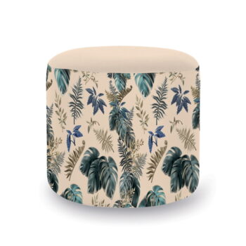 Pouf Cylindrique Falling Leaves