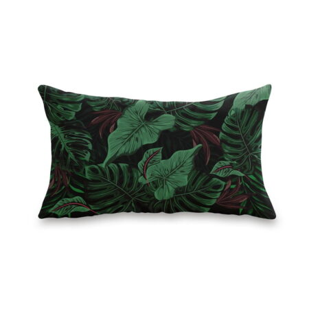 Mockup-coussin-rectangulaire-trpical-leaves