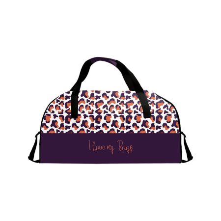 Sac sport I Love my Bags Purple 2