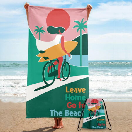 pack serviette Leave Home Go to the beach