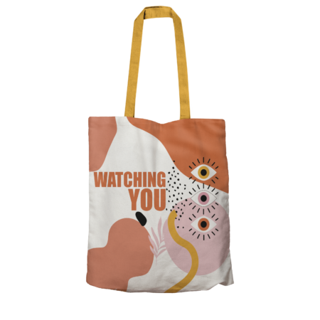 tote bag watching you