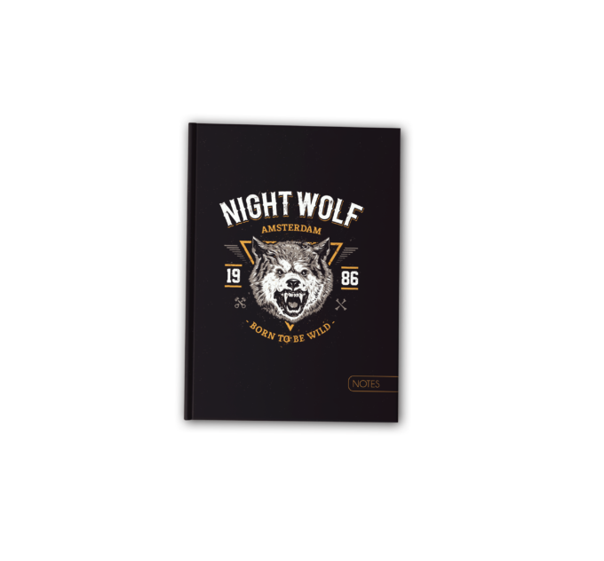 Bloc notes Night wolf