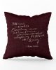 DUO ACCESSORIES Coussin Carre Frida Bauuterfly verso Coussin Carré Frida Butterfly