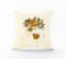Coussin Carré Lady flowers head