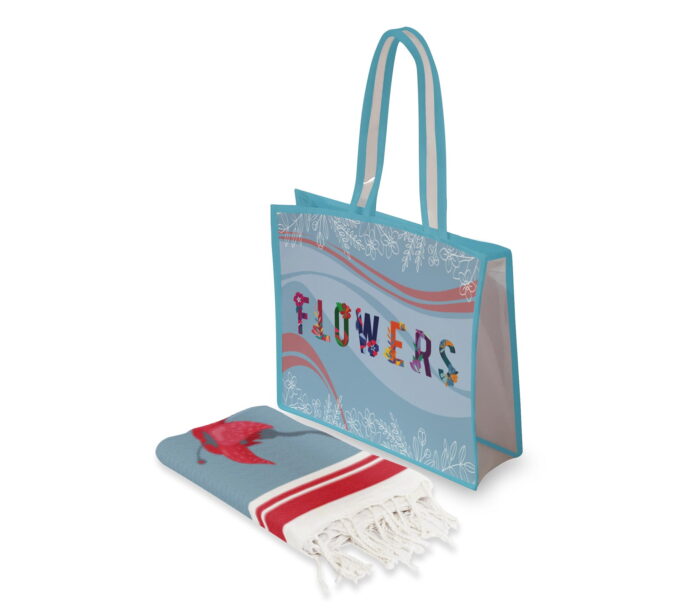 Pack plage Flowers letters