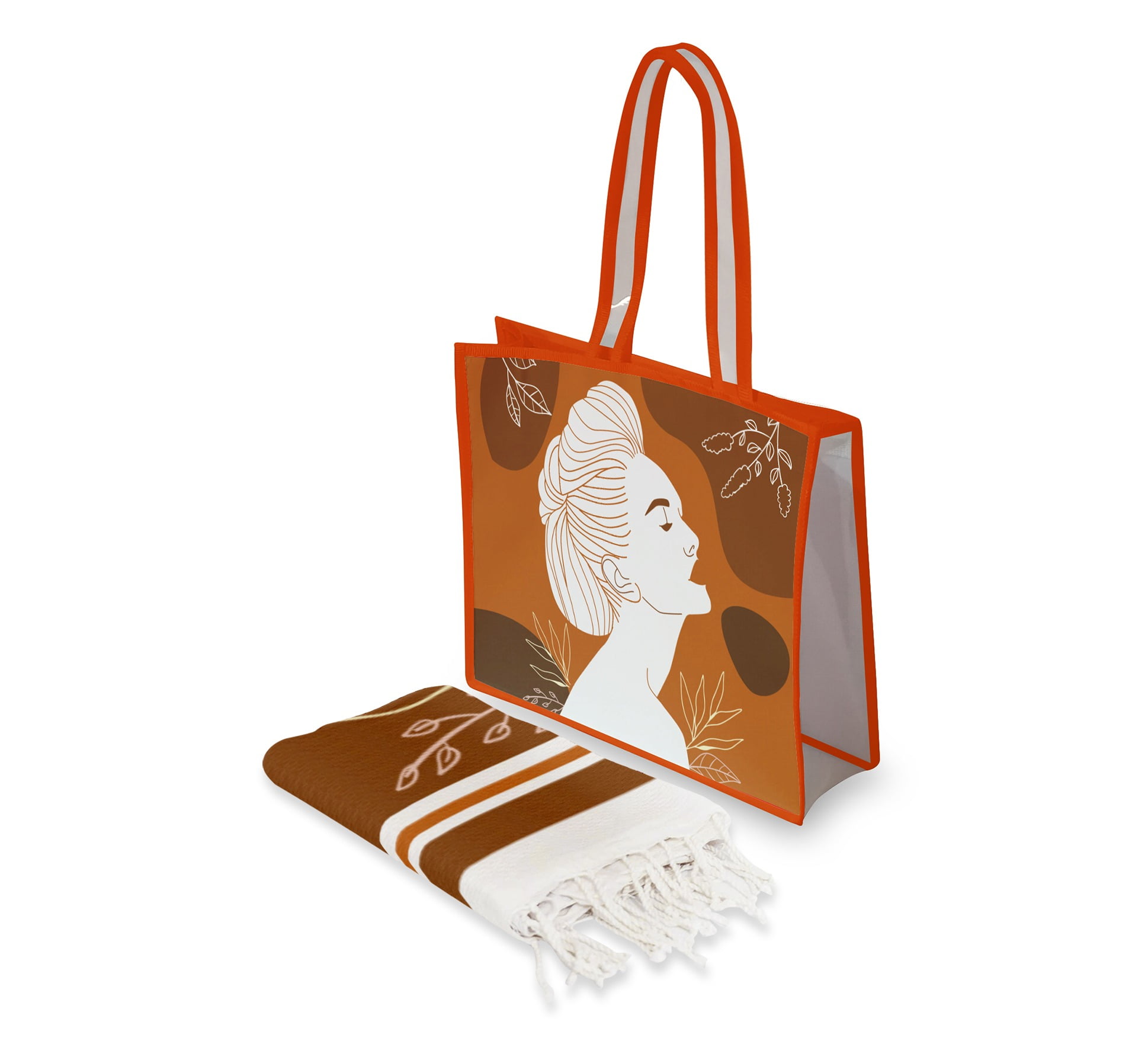 Pack plage Lady in Brown