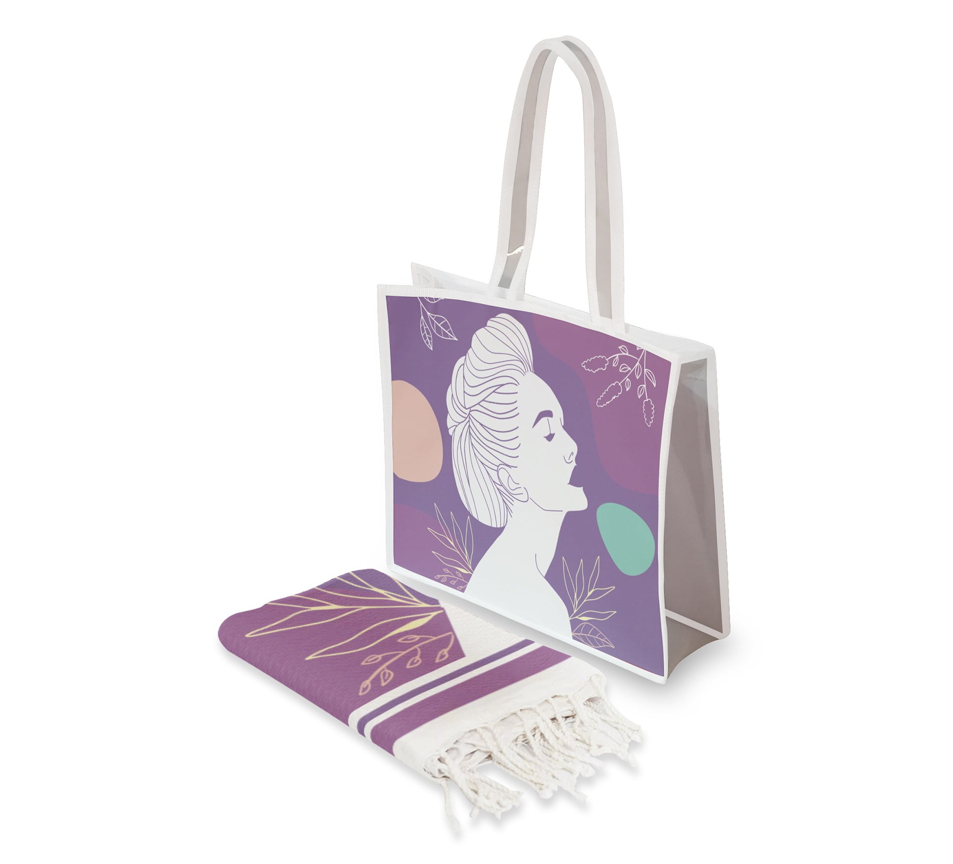 Pack plage Lady purple