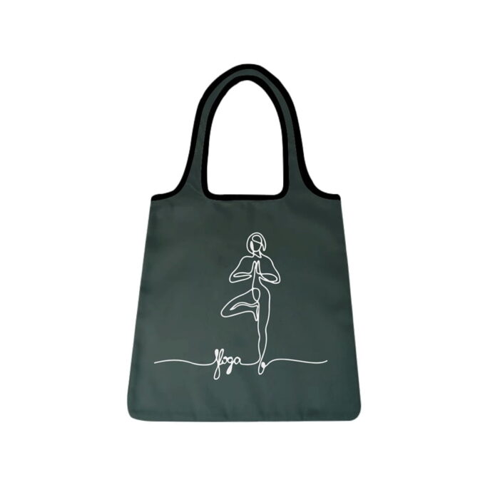 Totes bags bandolière Yoga stand up verso