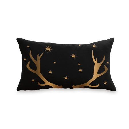 Coussin rectangulaire Black Deer Horn