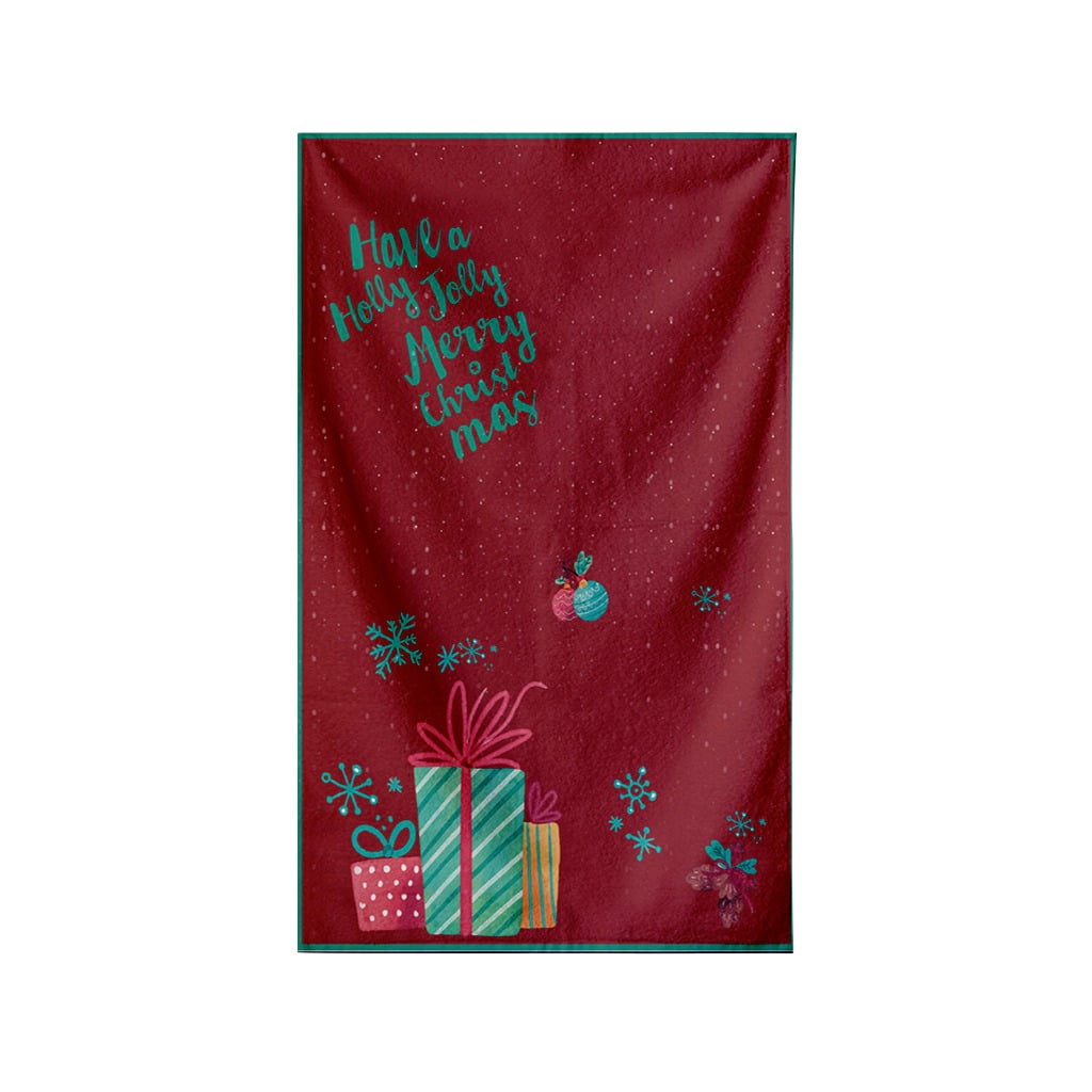 Plaid noël Jolly Mery red gifts
