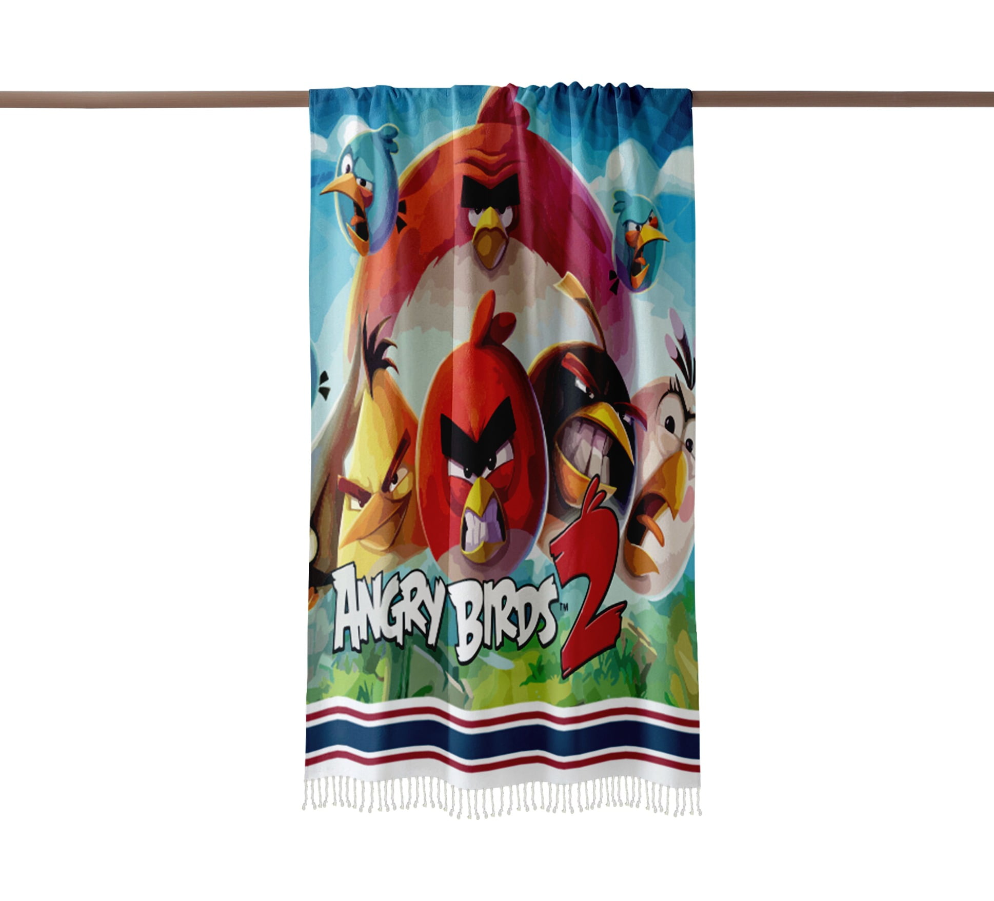 Fouta Enfant Angry Birds