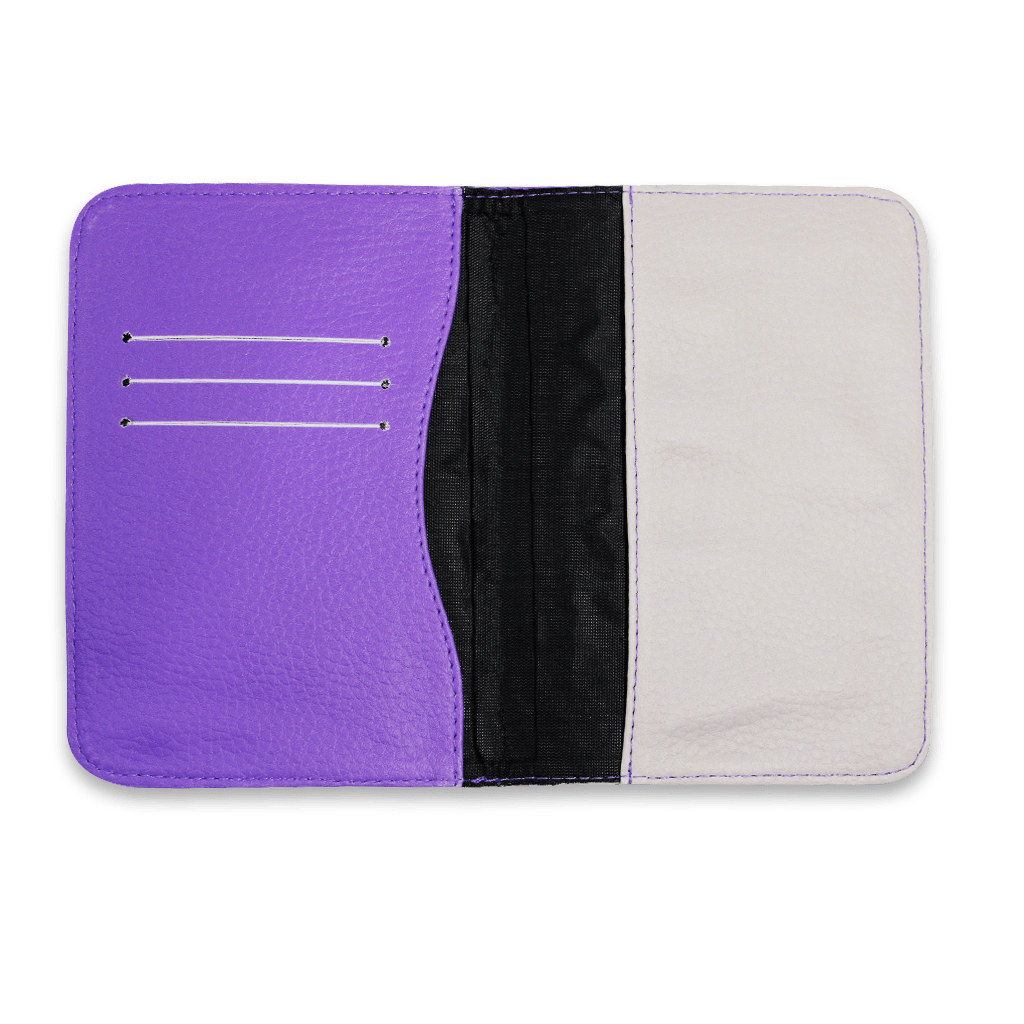 DUO ACCESSORIES Porte passeport violet Maroquinerie