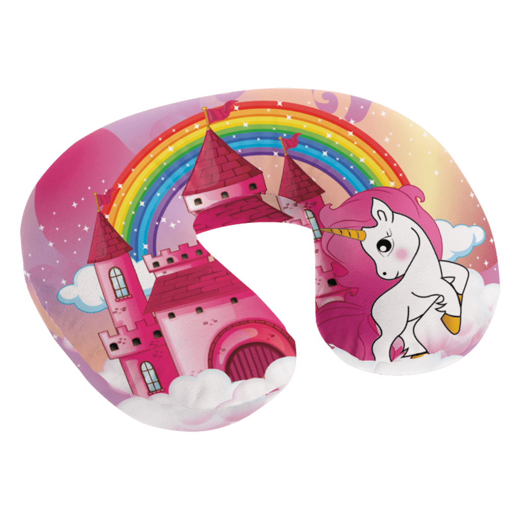 DUO ACCESSORIES Repose tete unicorn rainbow Accueil