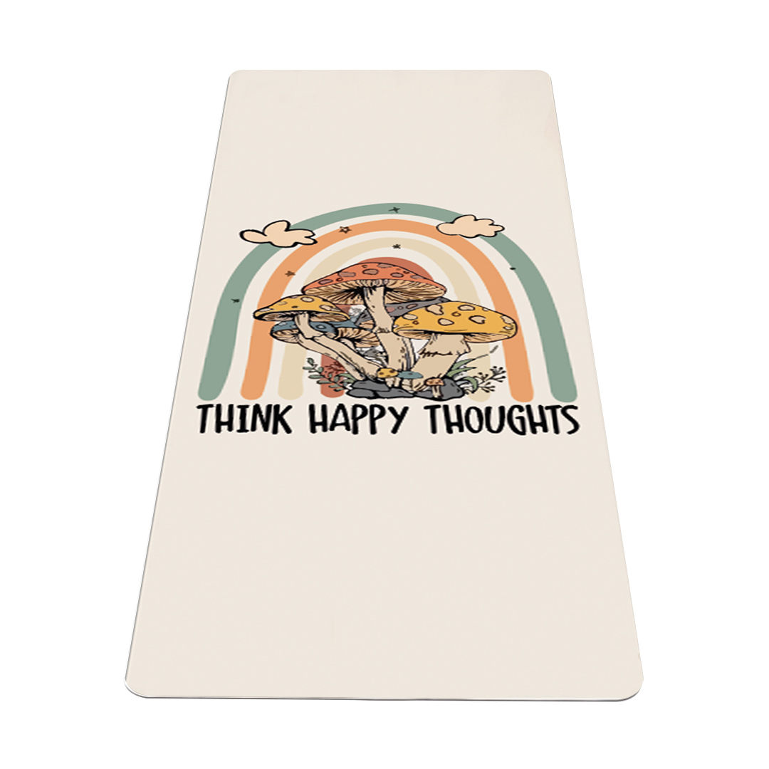 DUO ACCESSORIES Tapis Yoga Think happy thoughts copie Accueil