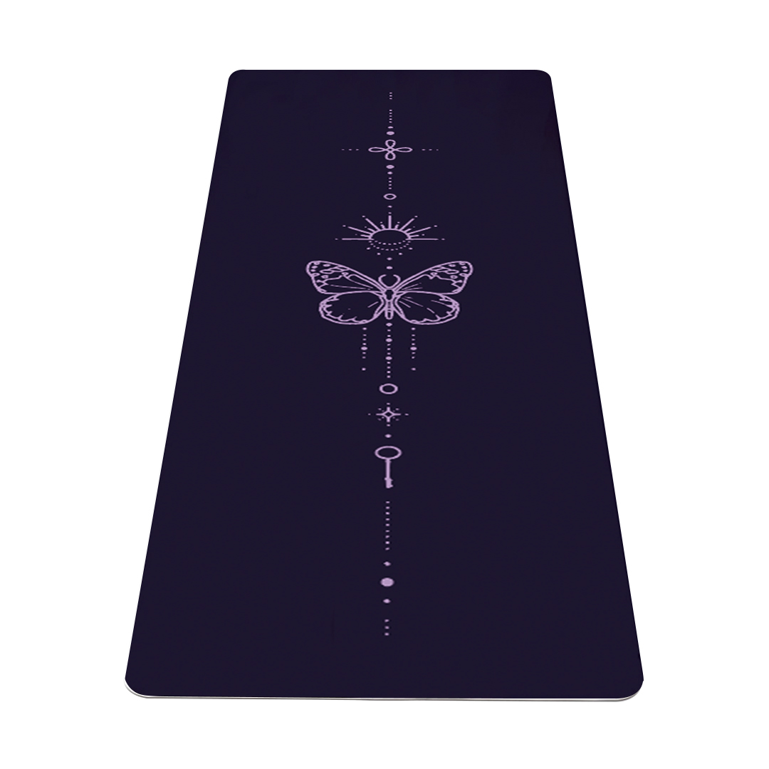 DUO ACCESSORIES Tapis yoga Butterfly copie Accueil