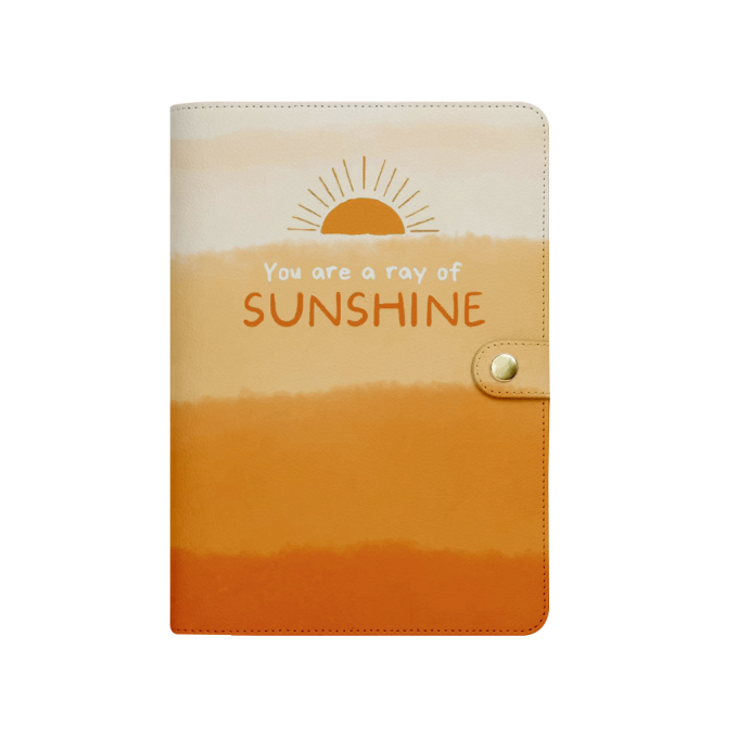 DUO ACCESSORIES Mockup Bloc notes SUNSHINE Bloc notes Flipper Sunshine